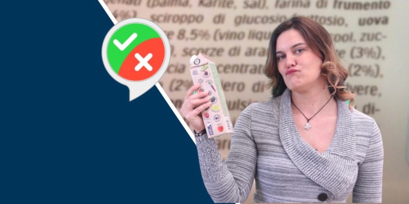 etichetta degli alimenti